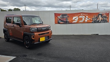 新色のタフトが試乗できます♪